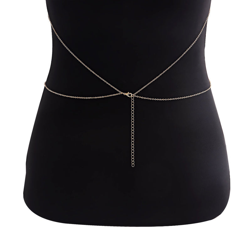 Bikini Chain Punk-style Nightclub Sexy Halter Body Waist Chain
