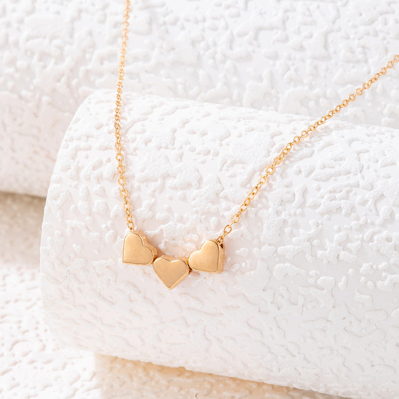 Custom Heart Pendant Necklace Womens