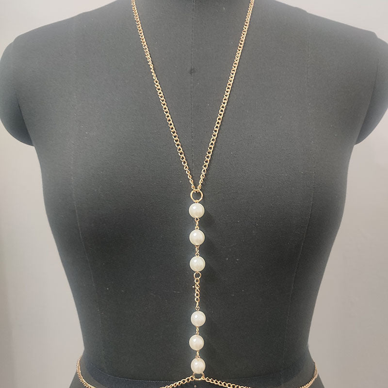 Pearl Beach Sexy Bikini Body Chain
