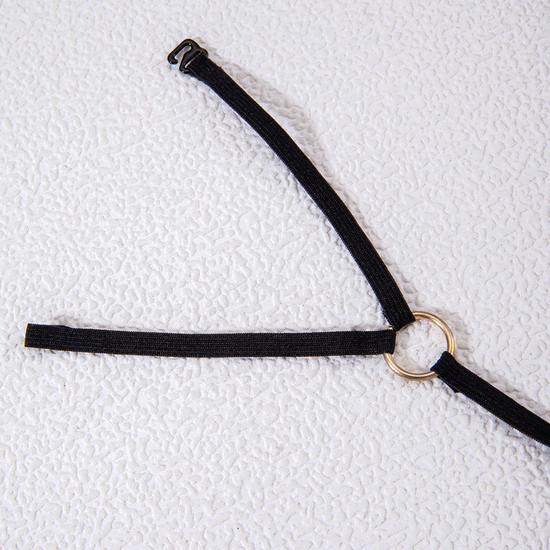 Sexy Black Elastic Simple Geometric Anklets Jewelry