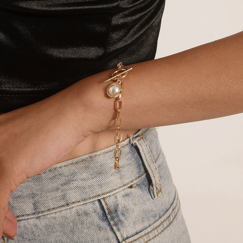 Classic Link Paperclip Chain Bracelet