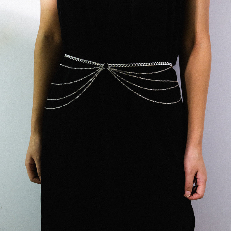 Vintage Sexy Waist Belly Belt Chain Women