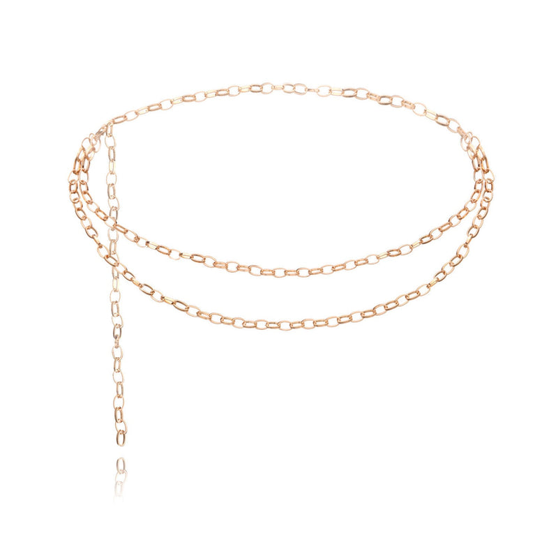 Multi-layer Exaggerated Body Chain Female Retro Layer Waist Chain