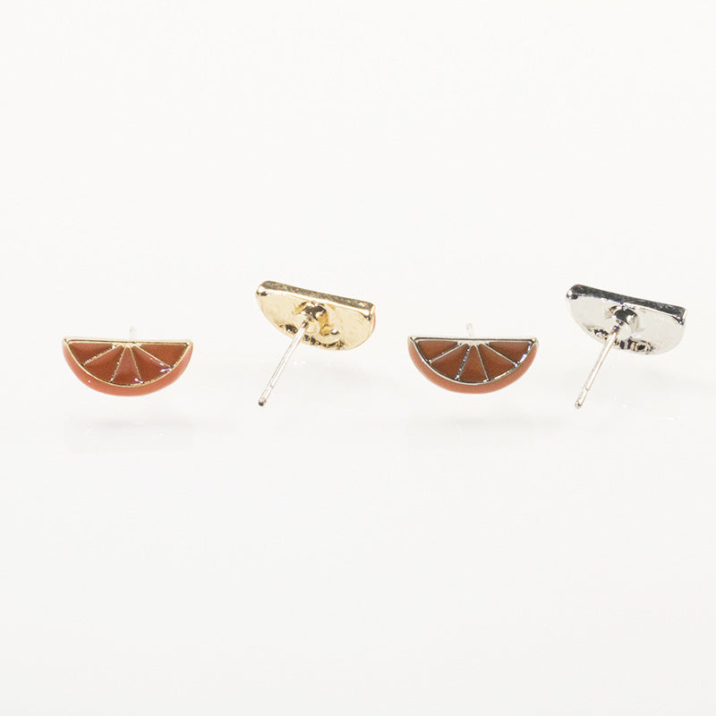 Fruit Orange Earring Set
