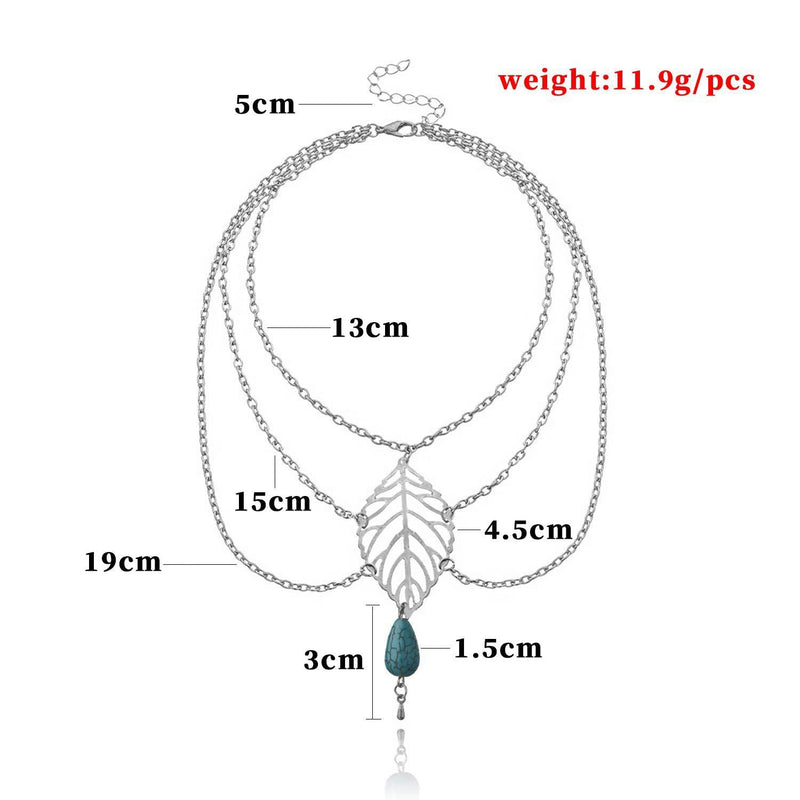 Leaf Clover Simple Chain Lady Bracelet