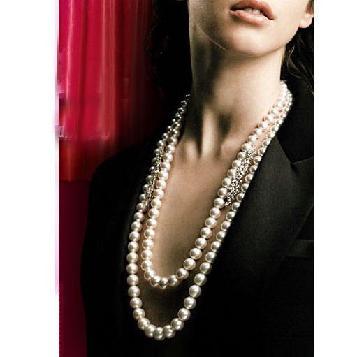150cm Multi-layer Long Pearl Necklace for Women