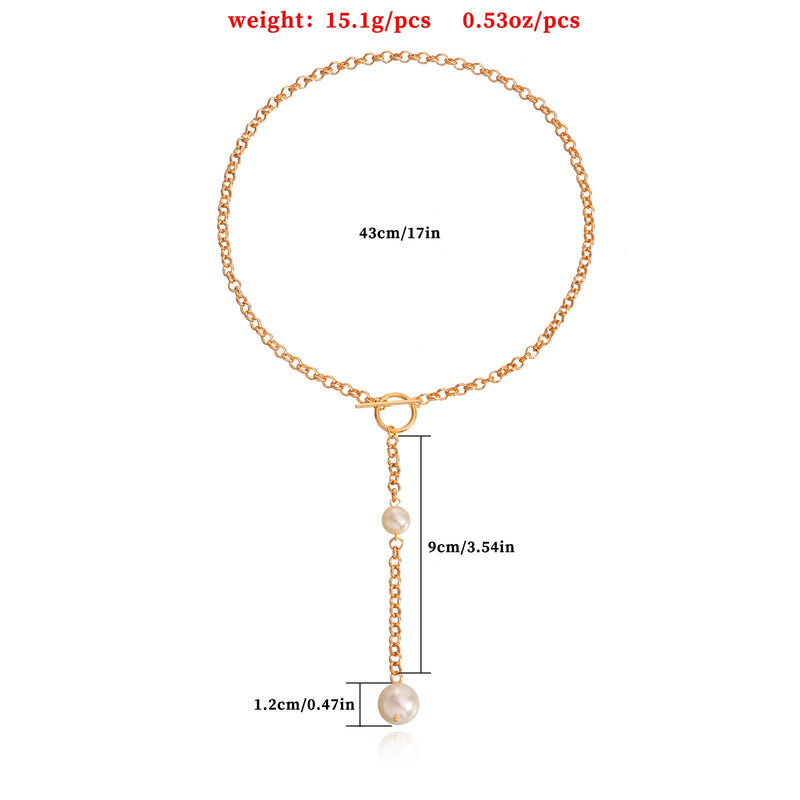 Baroque Pearl Choker Necklace