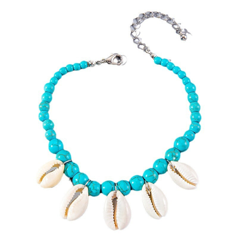 Bohemian Style Beach Shell Anklet Jewelry