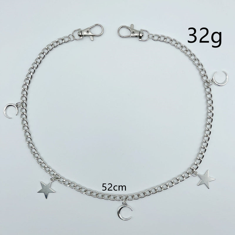 Punk Trouser Moon Wallet Chain Hip Hop Jeans Chains