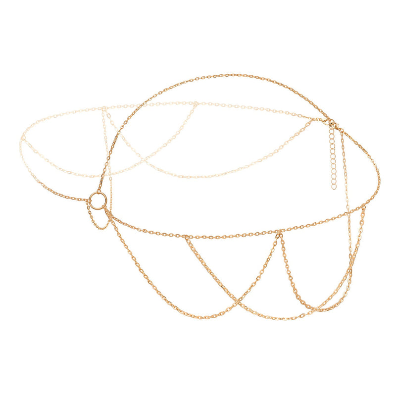 Bohemian Crystal Fashion Bridal Hair Chain