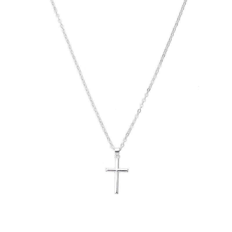 Cross Pendants Long Chain Necklace
