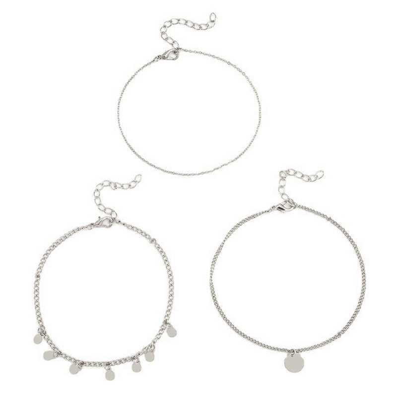 Multi Layers Women Chain Foot Bracelet