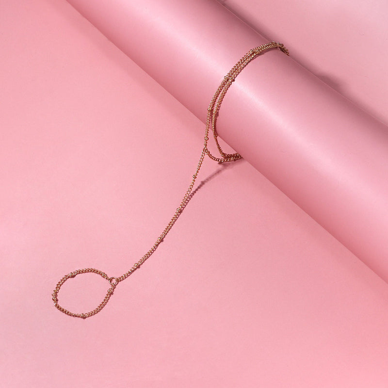 Bohemia Punk Link Bead Chain Bracelets