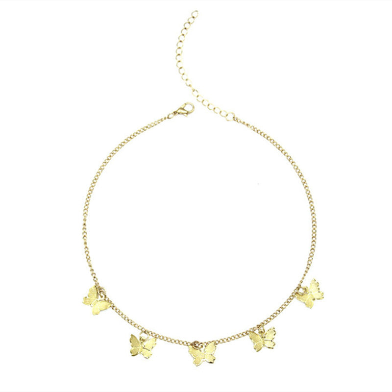 Multilayer Butterfly Necklaces for Women