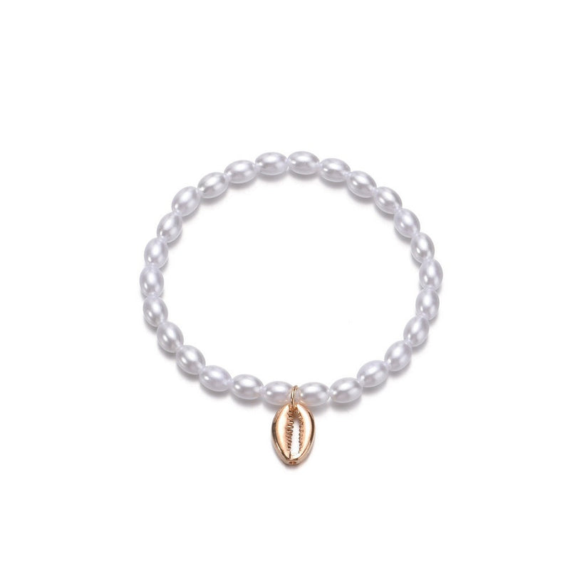 Pearl Shell Pendant Anklets Jewelry
