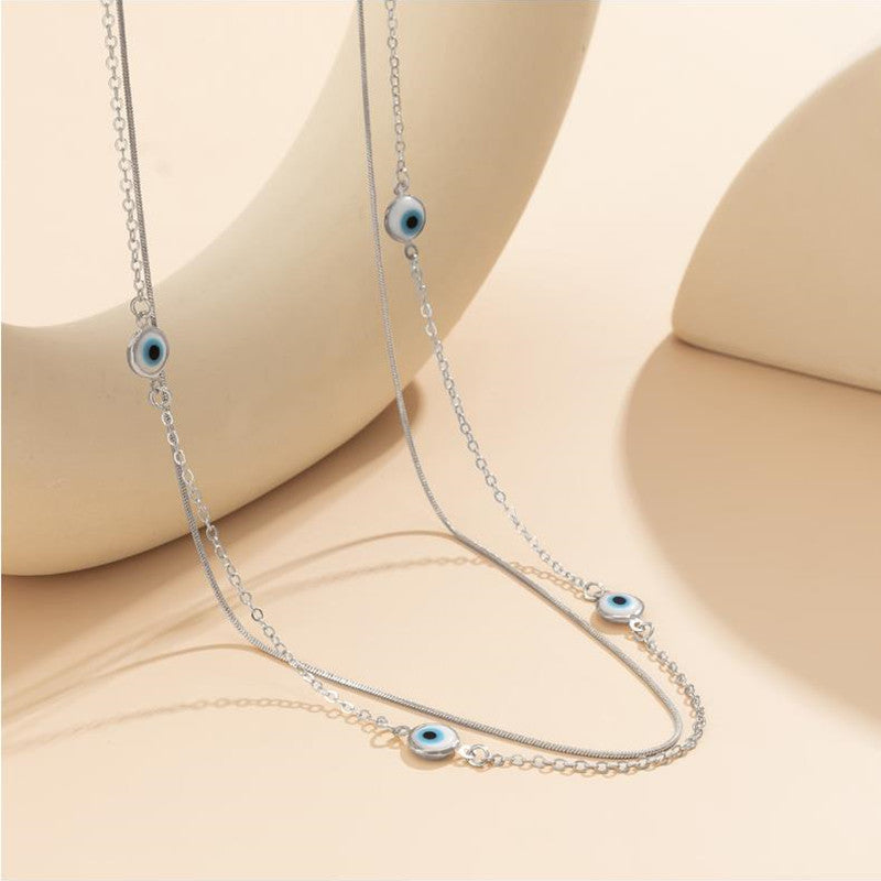 Sexy Bohemian Style Colorful Blue Eyes Waist Chain