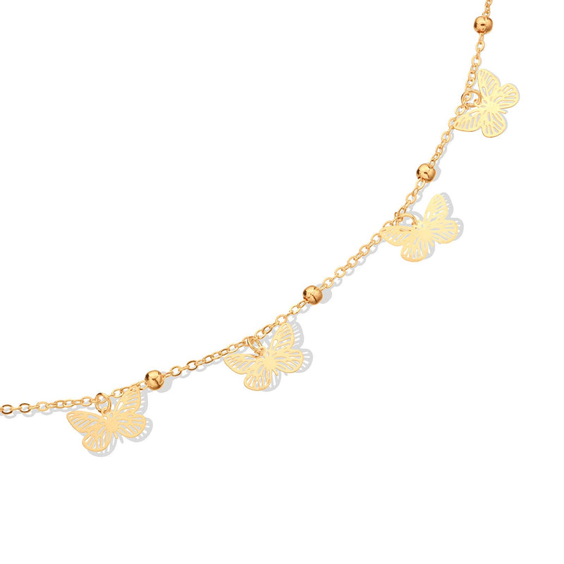 Beach Fashion Butterfly Pendant Ankle Jewelry