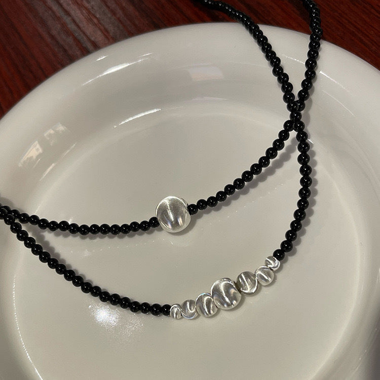 Round Bead Necklace for Woman