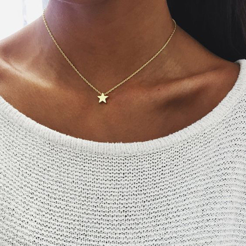 Plain Simple Star Necklace