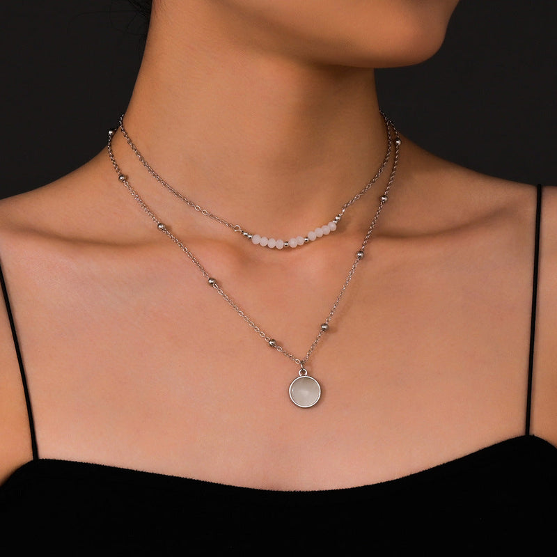 Bohemian Multilayer Chain Necklace for Women