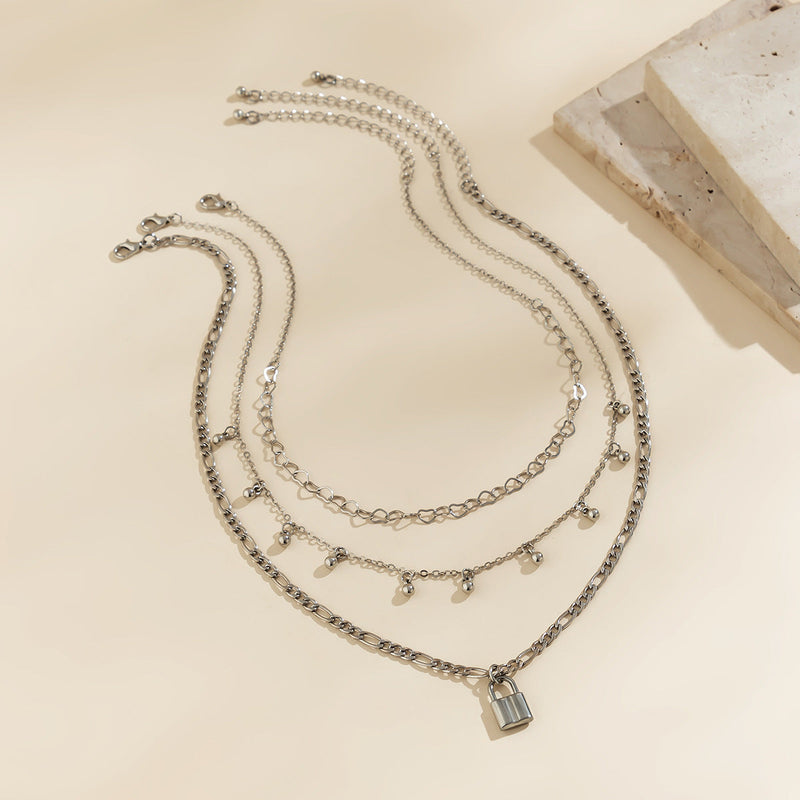 Link Chain Layered Necklace