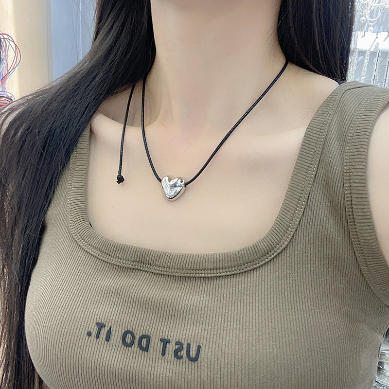 Pull-Out Heart Necklace