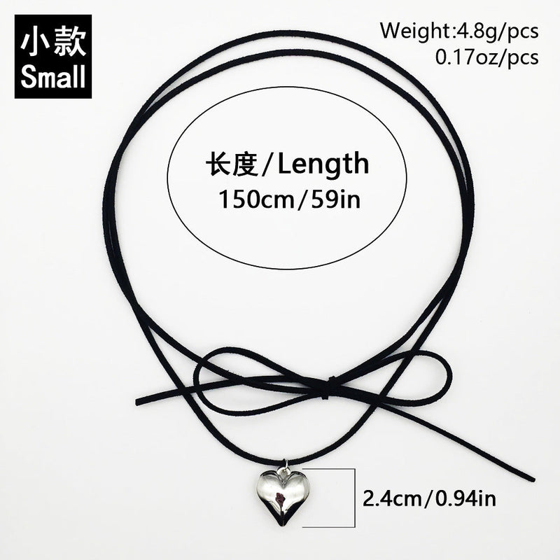 Fashion Big Love Heart Pendant Necklace for Women