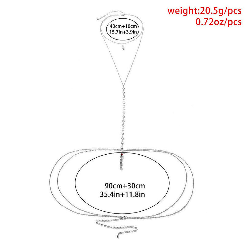 Sexy Chest Body Chain Jewelry for Women