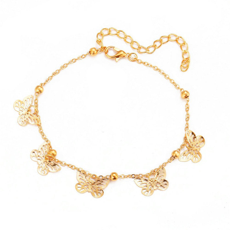 Butterfly Charm Anklets Jewelry