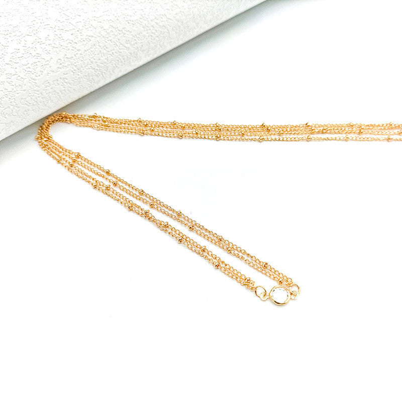 Double Layer Rhinestone Ladies Waist Belly Chain