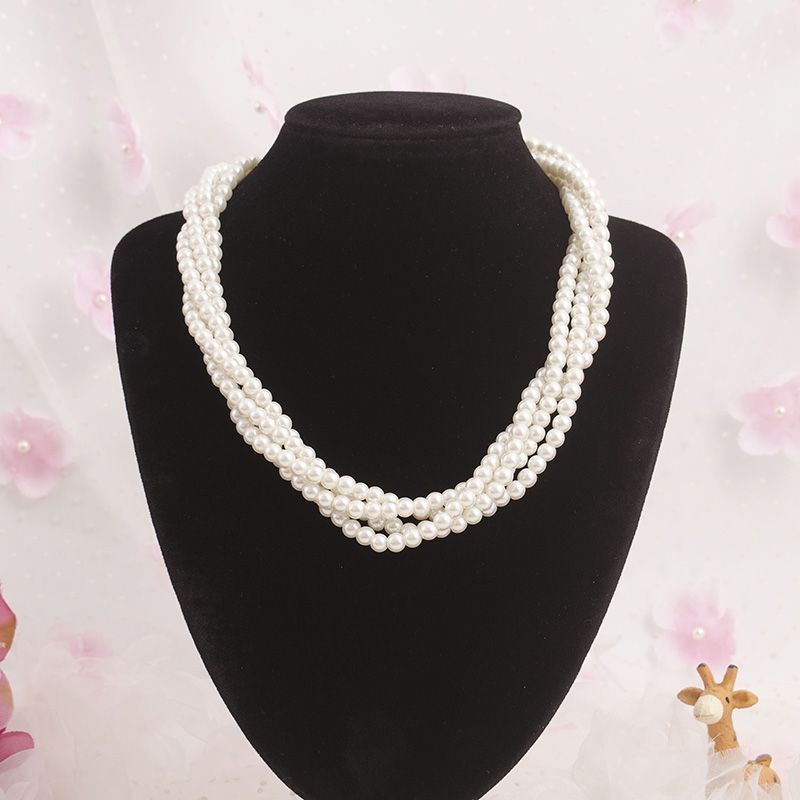 Dainty Pearl Choker Necklaces for Women Trendy