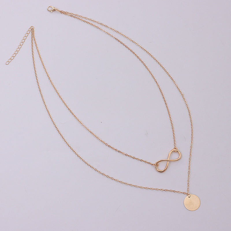 Infinite Charm Chain Choker Necklace
