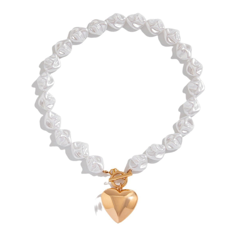 Love Heart Pendant Choker Party Jewelry Accessories