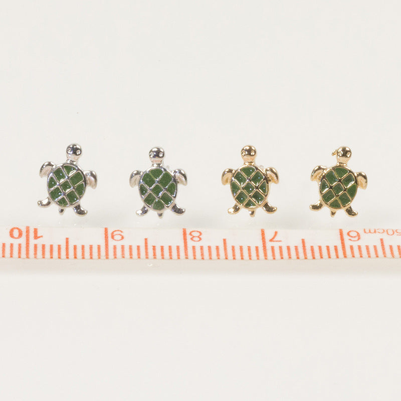 Cute Turtle Stud Earring