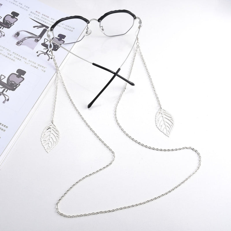 Metal Leaf Glasses Chain Sunglasses Eyewear Retainer