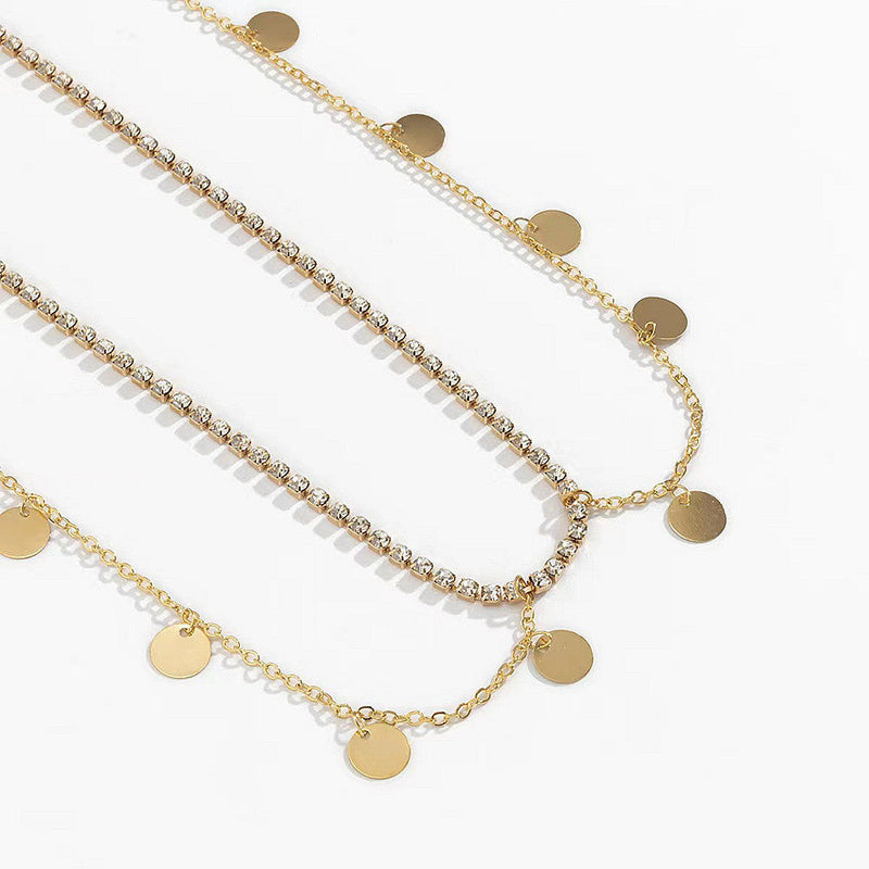 Sexy Layer Sequin Pendant Waist Chain