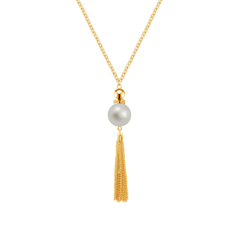 Long Tassel Pendant Necklaces for Women