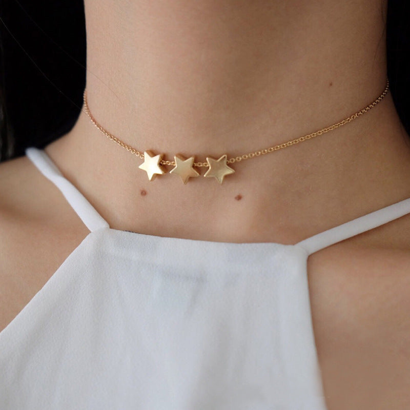 Simple and Sweet Star Necklace