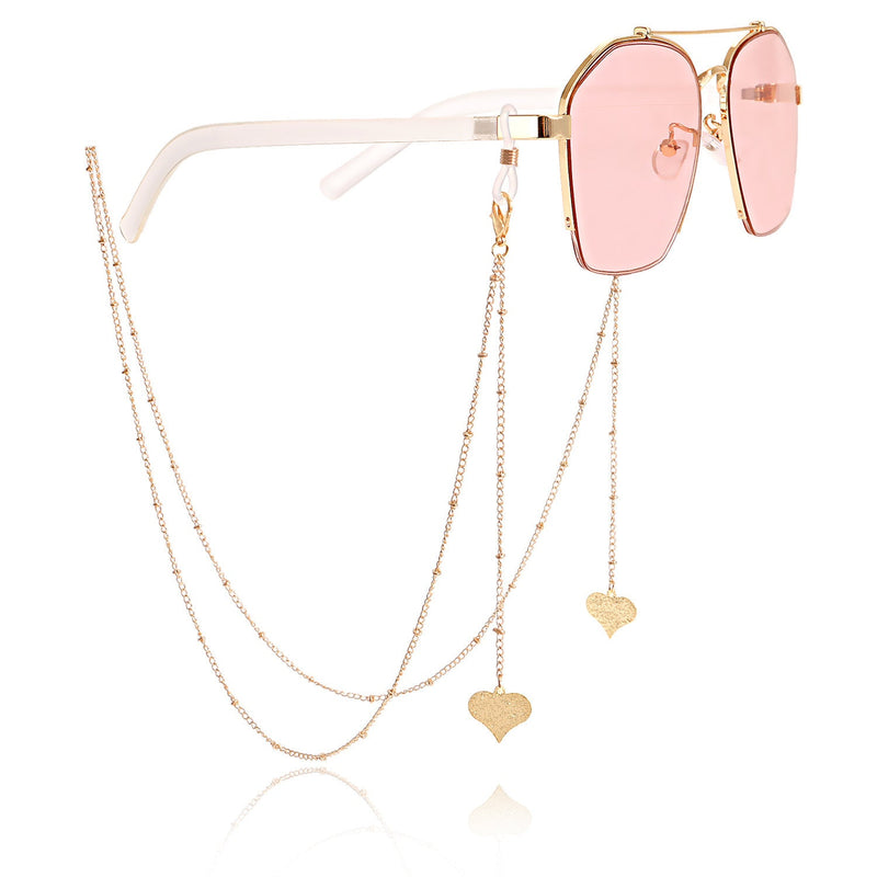 Leaf Charm Eyeglasses Holder Chain Sunglasses Rope Lanyard Straps