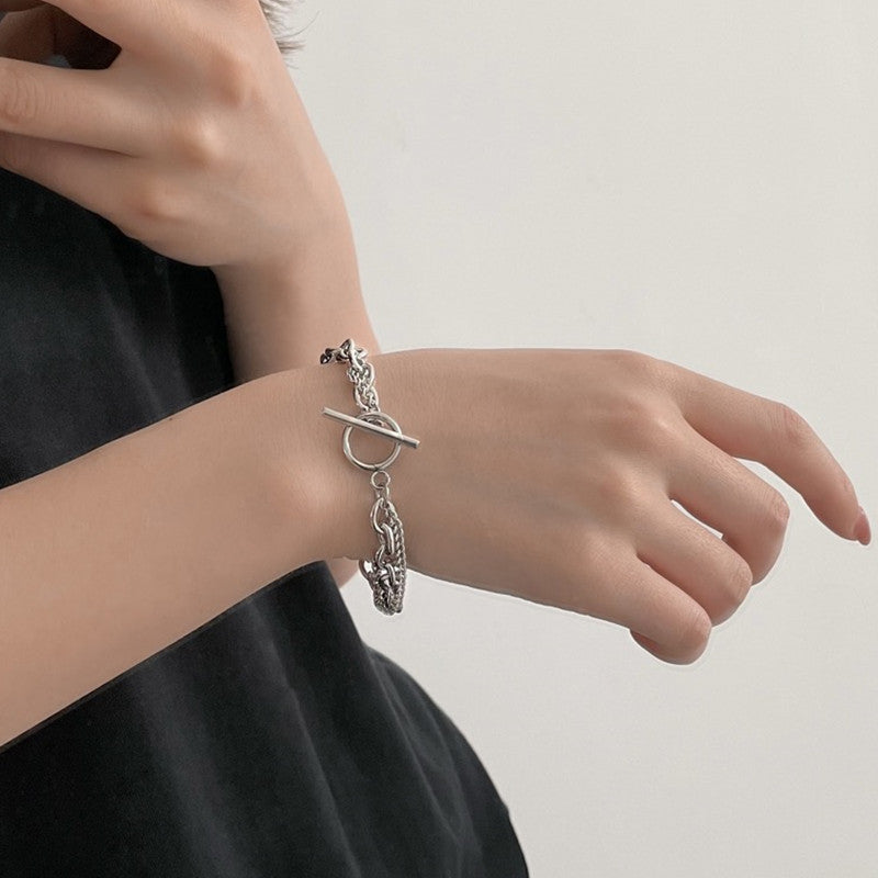 Multi Double Layer Necklace Choker Chain Necklace