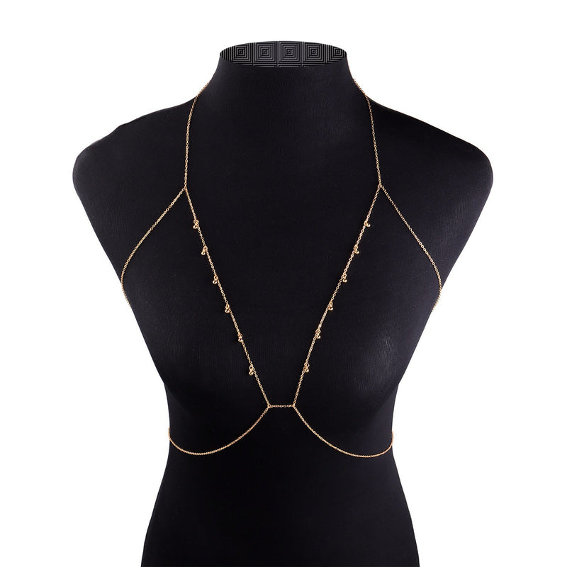 Sexy Chest Chain for Women Shiny Body Chain Jewelry
