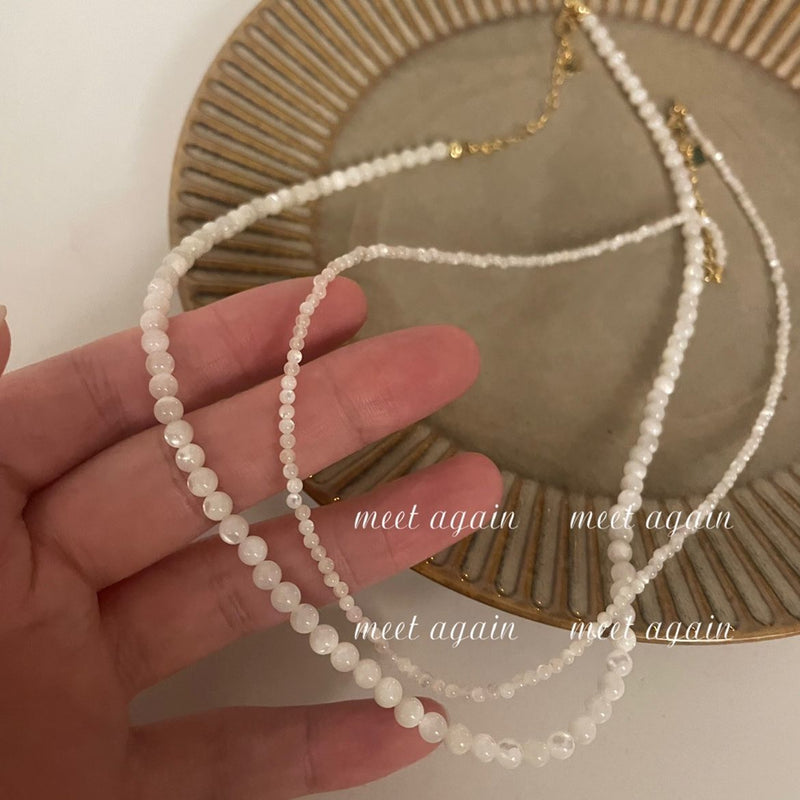 Natural Shell Beads Necklace