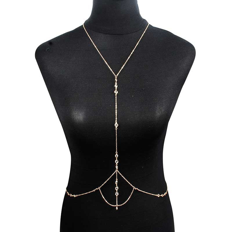 Fashion Body Jewelry Chain Romantic Belly Chest Chain