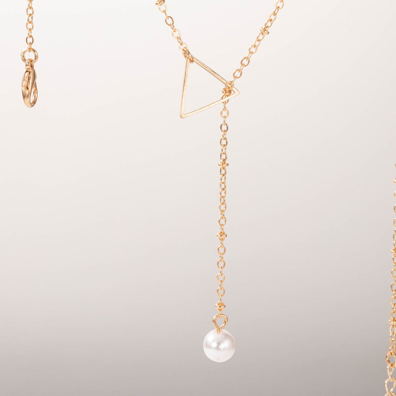 Simple Chains Necklaces Triangle Necklace