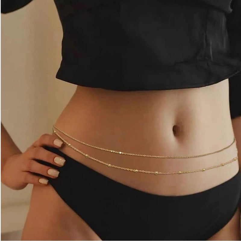 Beach Body Chain Sexy Waist Chain Belly Chain
