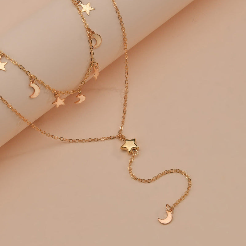 Chain Star Tassel Necklace