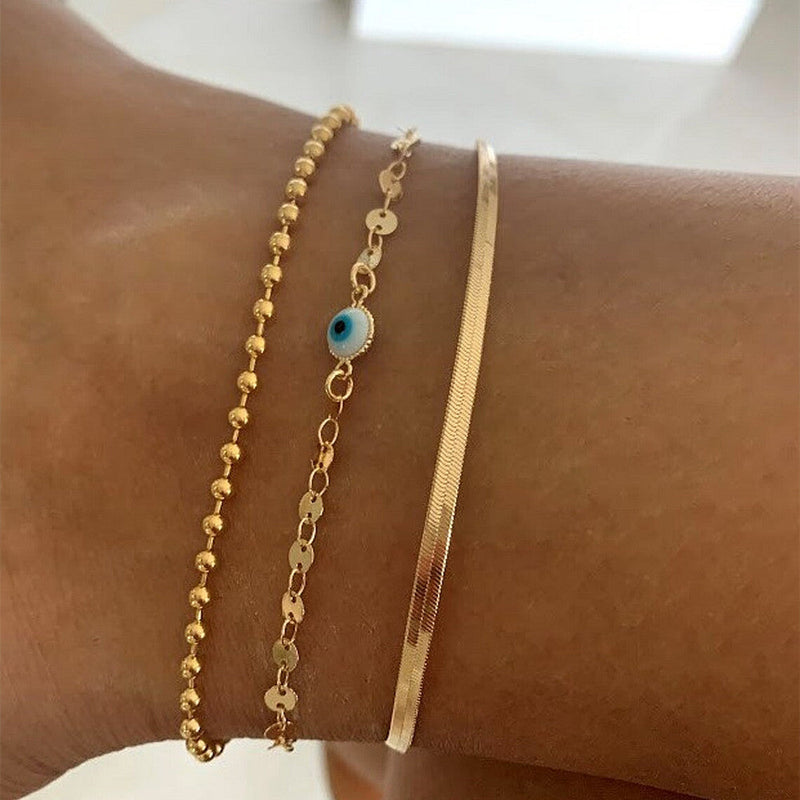 Elegant Blue Eyes Anklet Jewelry