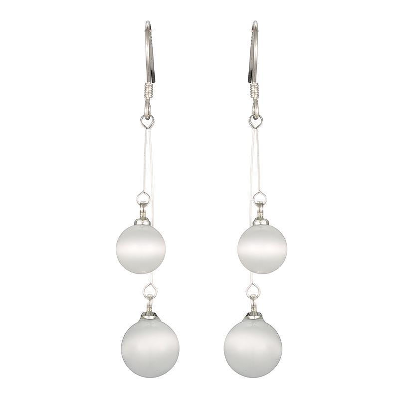 Opal Stone Gemstone Dangle Earring