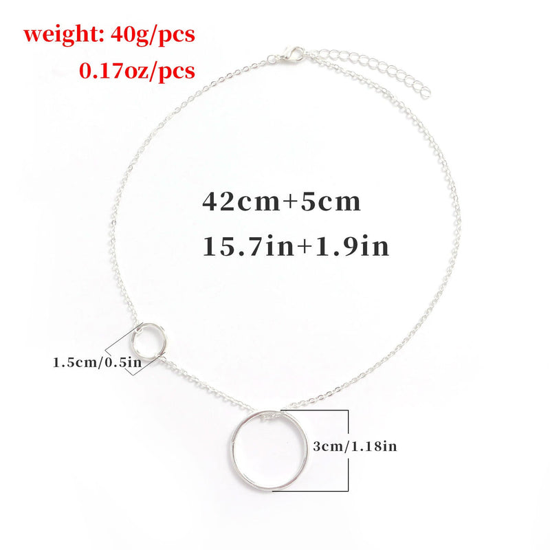Big Circle Women Necklace