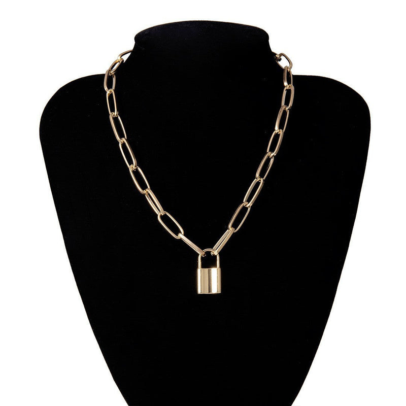 Popular Lock Chain Necklace